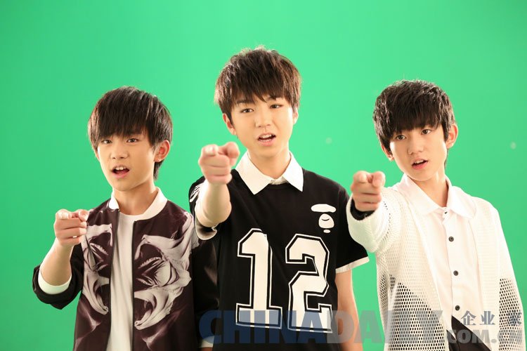 宣传推广大使TFBOYS